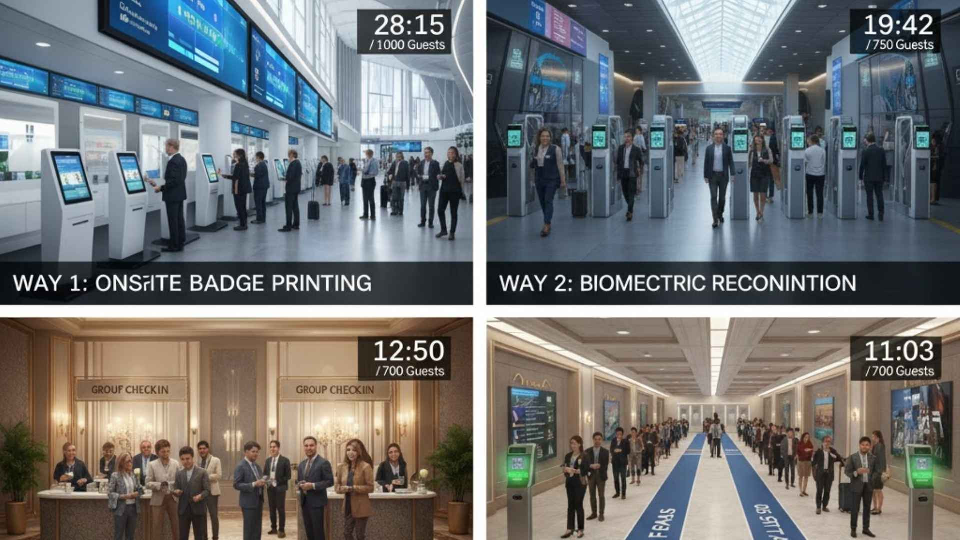 5 cách giúp check-in 1.000 khách chỉ trong 30 phút