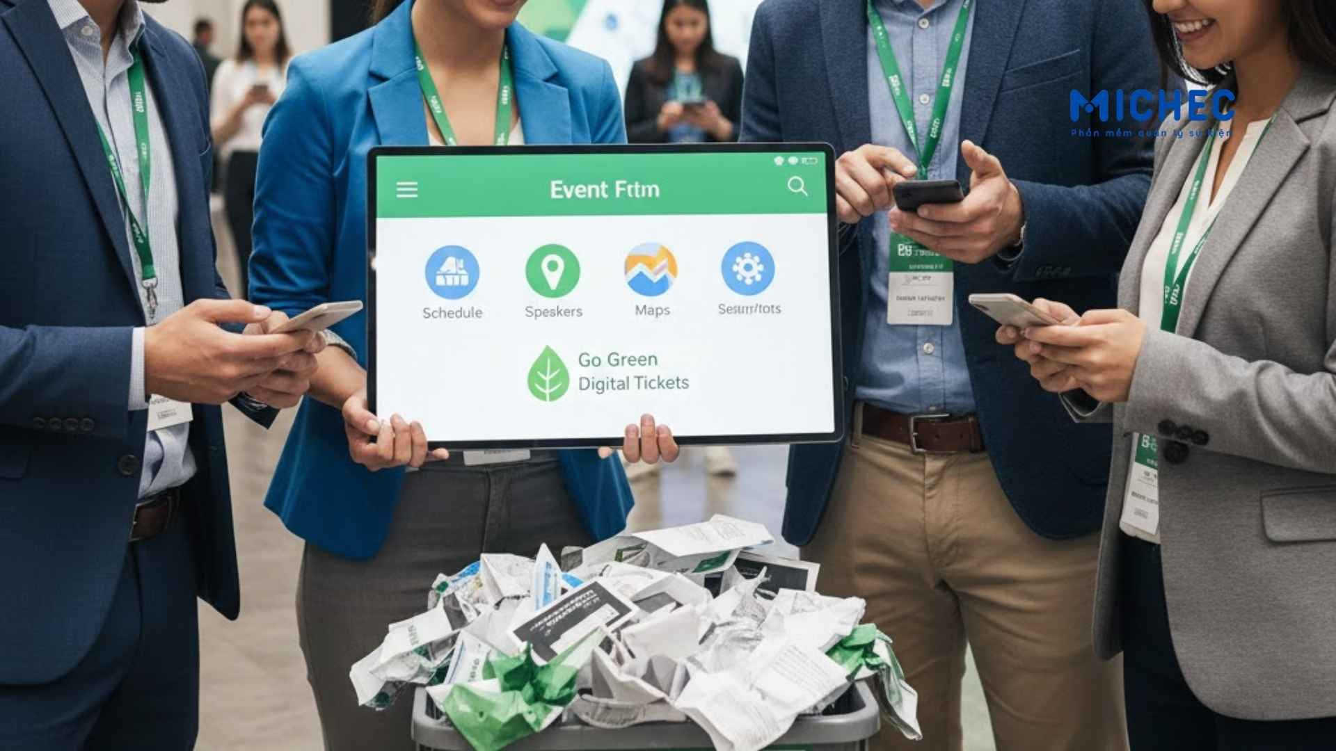 App Sự Kiện Giúp Cắt Giảm Chi Phí In ấn