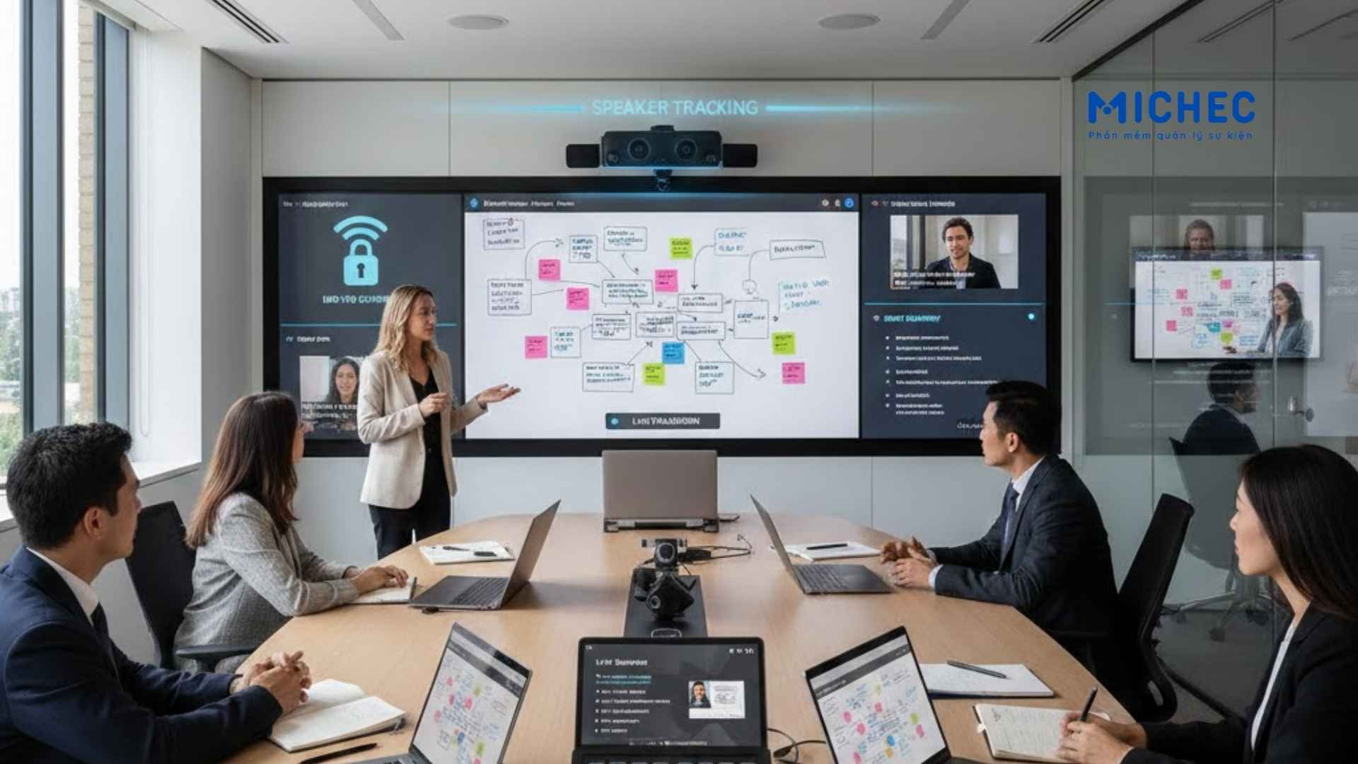 Các Chức Năng Cốt Lõi Của Giải Pháp Phần Mềm Hội Nghị Số Hóa