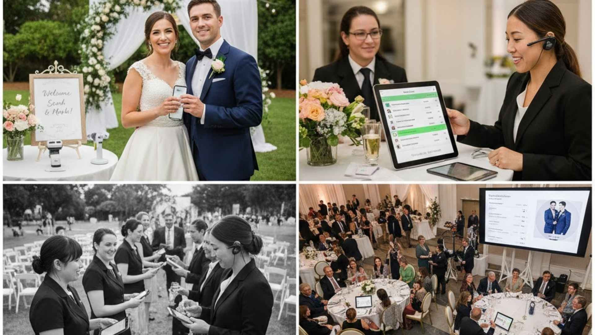 Cách Giải Pháp Check In Giúp Tiệc Cưới Vận Hành Trơn Tru Hơn