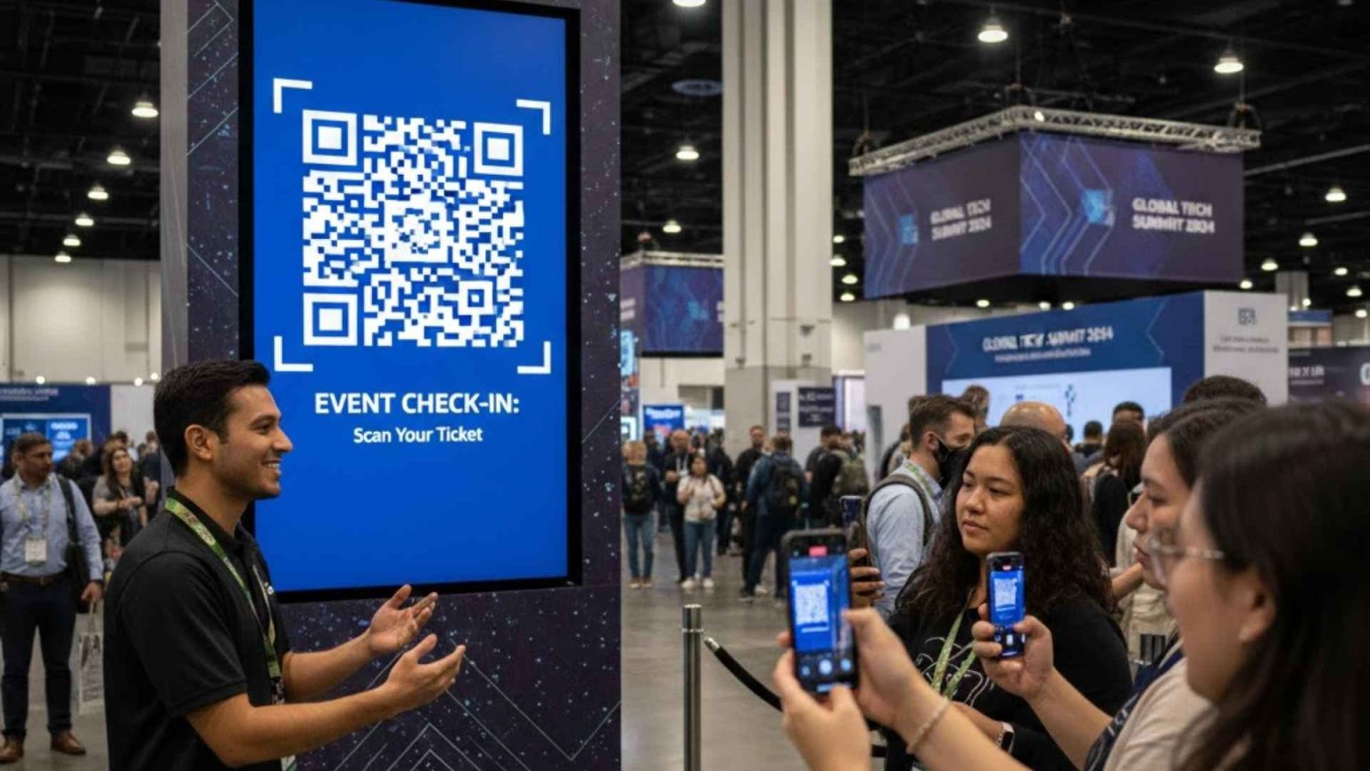 Vì sao check-in QR Code là tiêu chuẩn mới cho hội nghị, sự kiện? - MICHEC