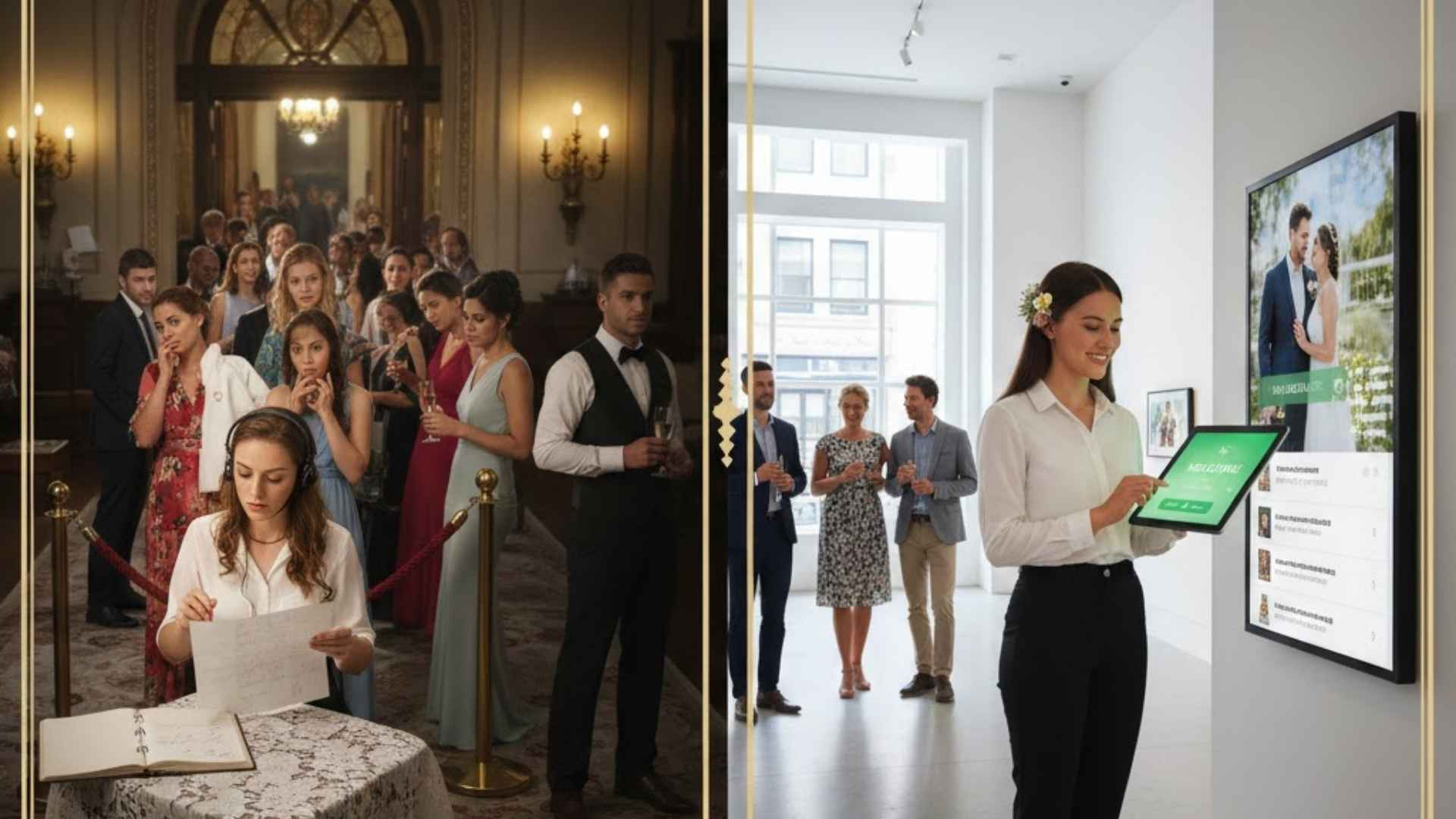 Check In Tiệc Cưới Truyền Thống đang Gặp Những Vấn đề Gì