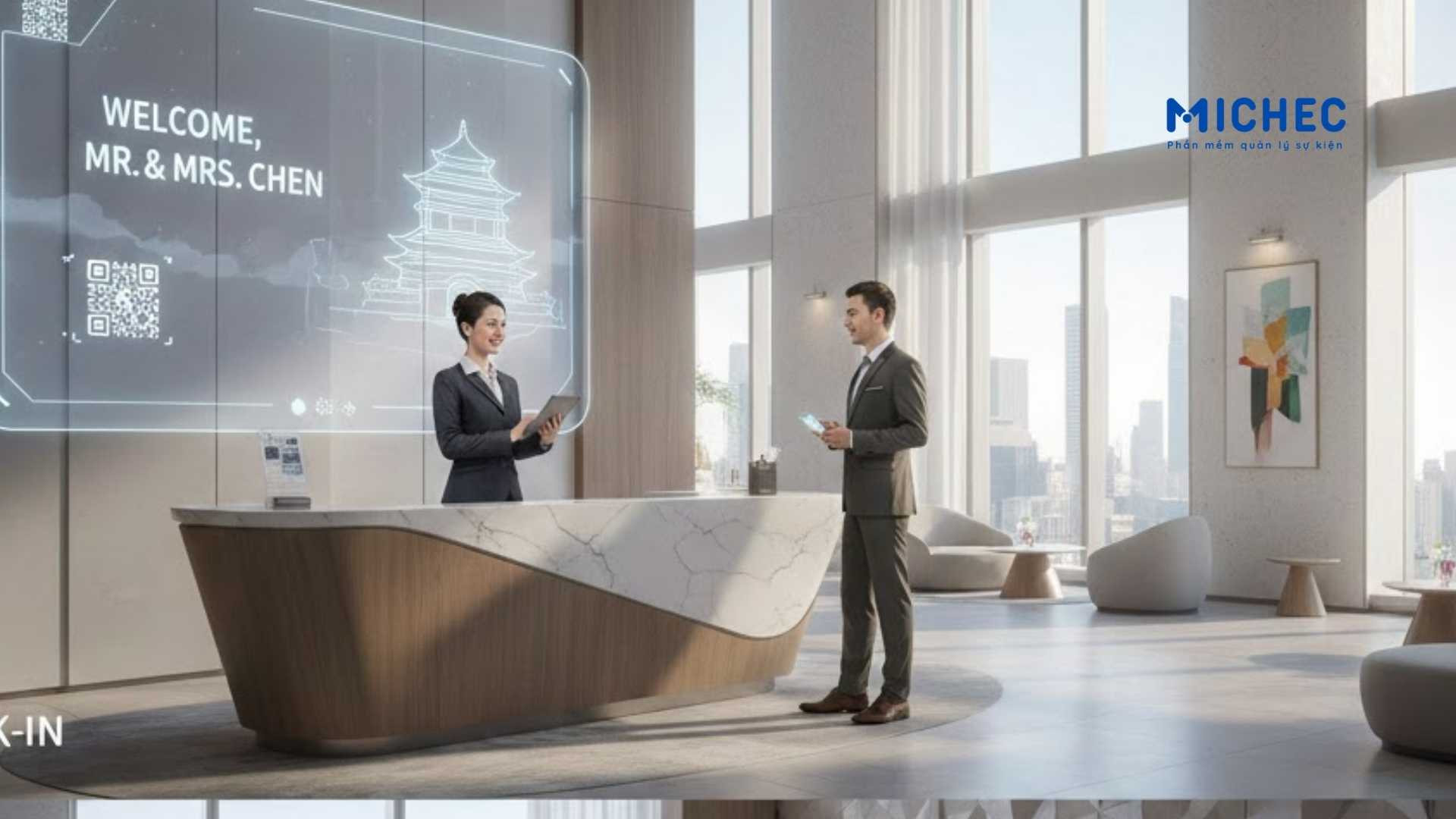 Check In Và đón Khách Thông Minh