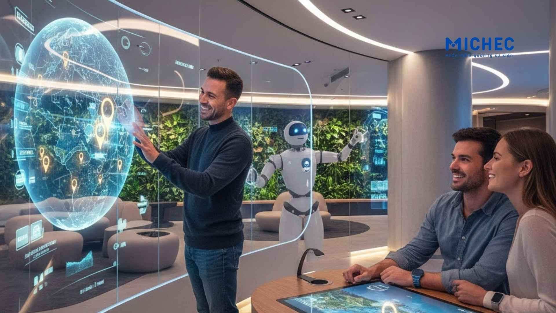 Công Nghệ Tương Tác & Tăng Trải Nghiệm Khách Mời