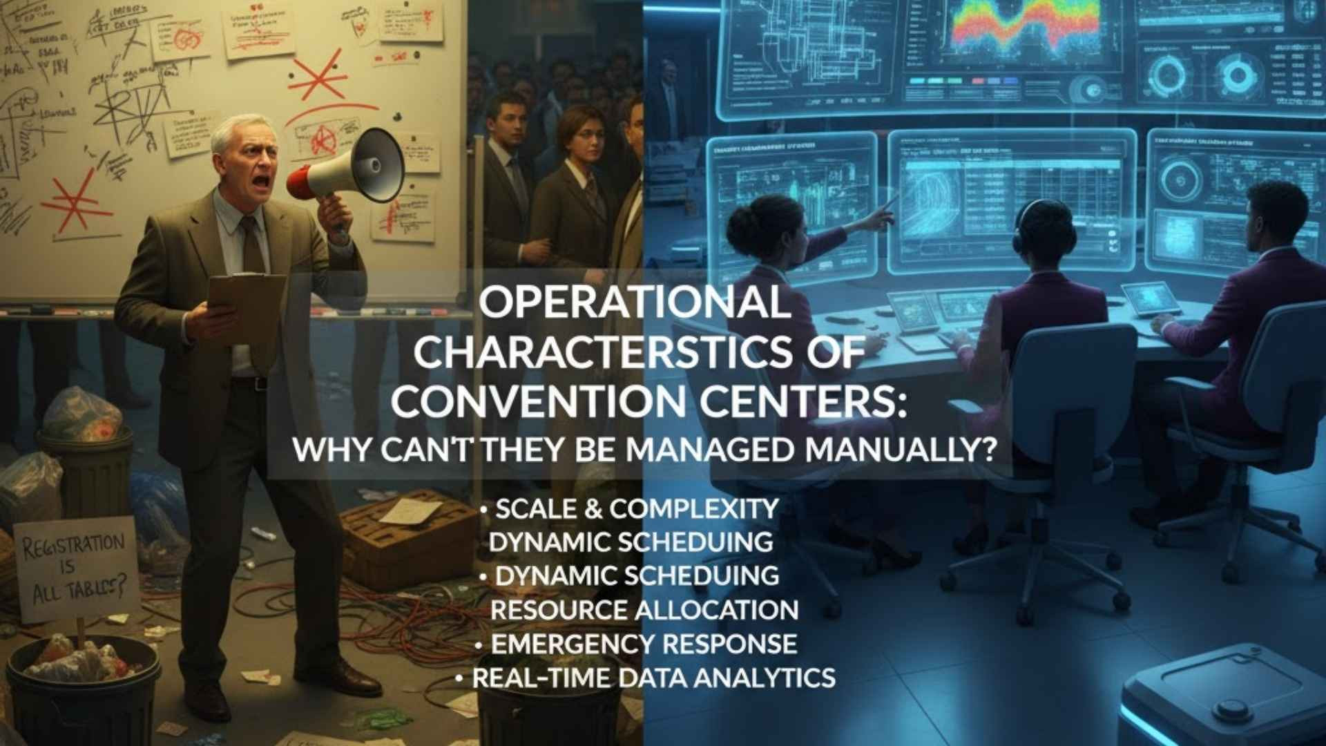 Đặc Thù Vận Hành Của Trung Tâm Hội Nghị Vì Sao Không Thể Quản Lý Thủ Công