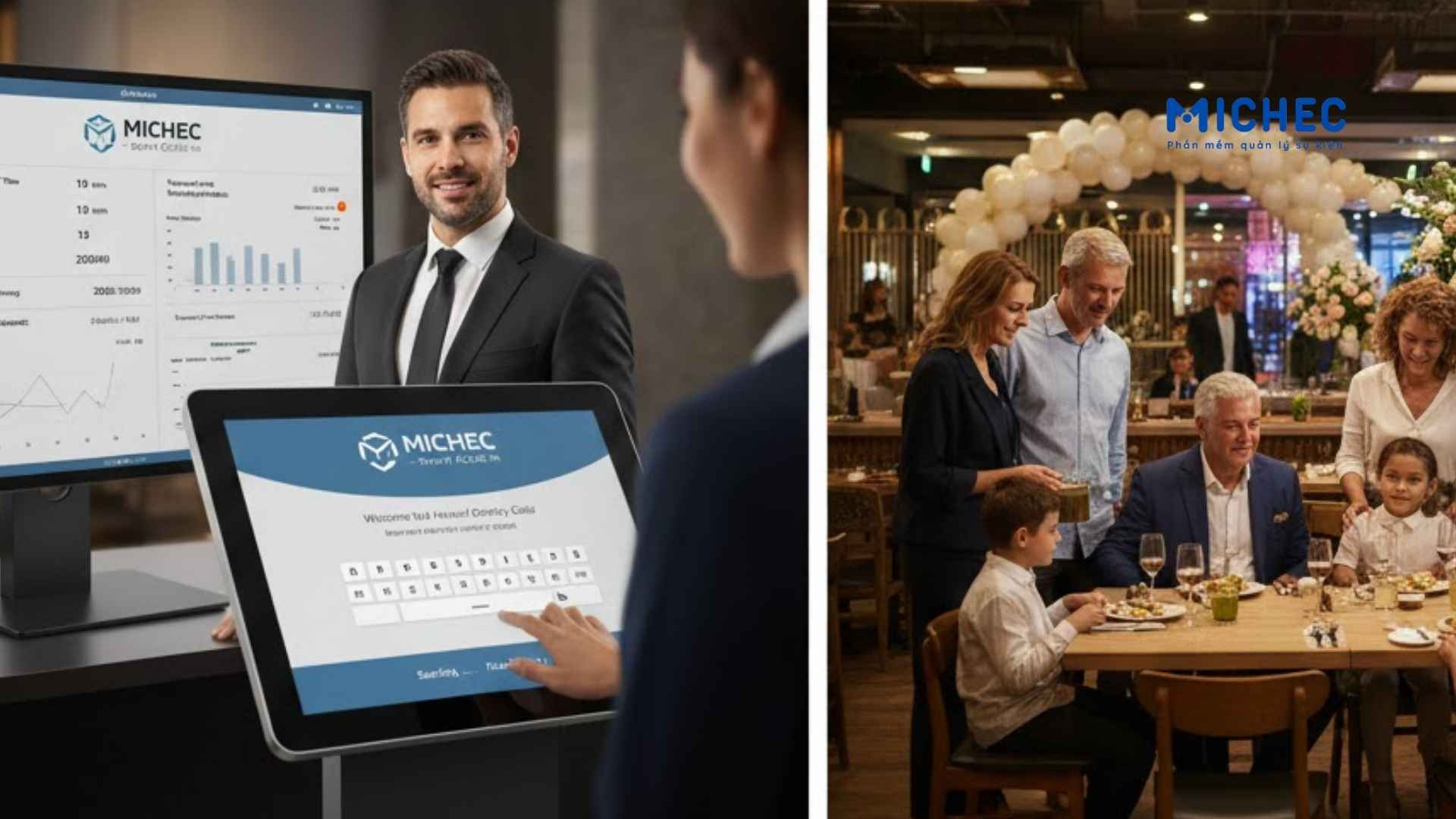 Giải pháp check-in nhà hàng cho tiệc cưới, tiệc lớn chuyên nghiệp