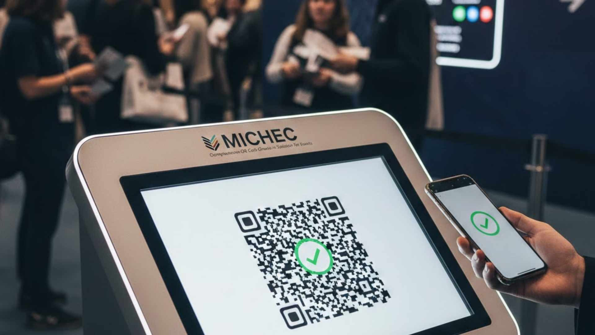 Vì sao check-in QR Code là tiêu chuẩn mới cho hội nghị, sự kiện? - MICHEC