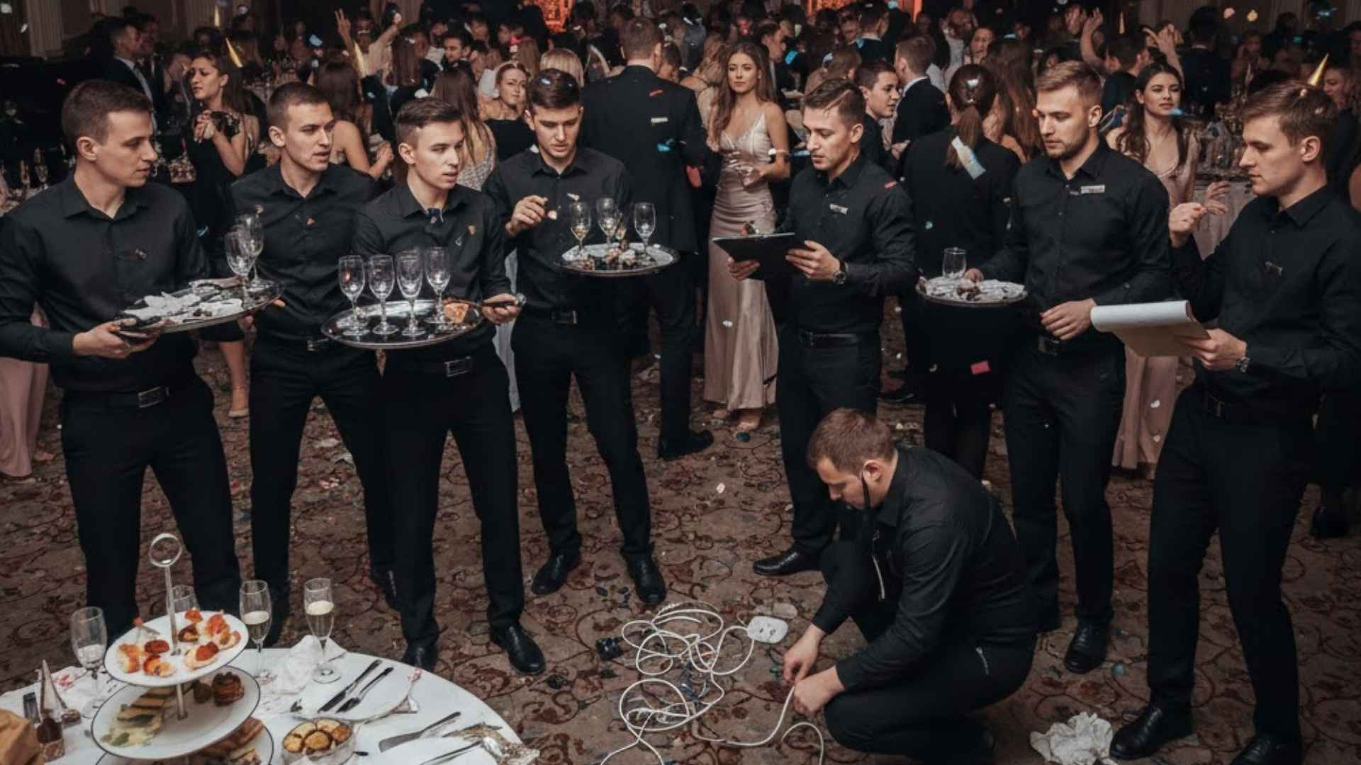 Nhân Sự Không được Phân Vai Rõ Ràng Khi Quản Lý Tiệc