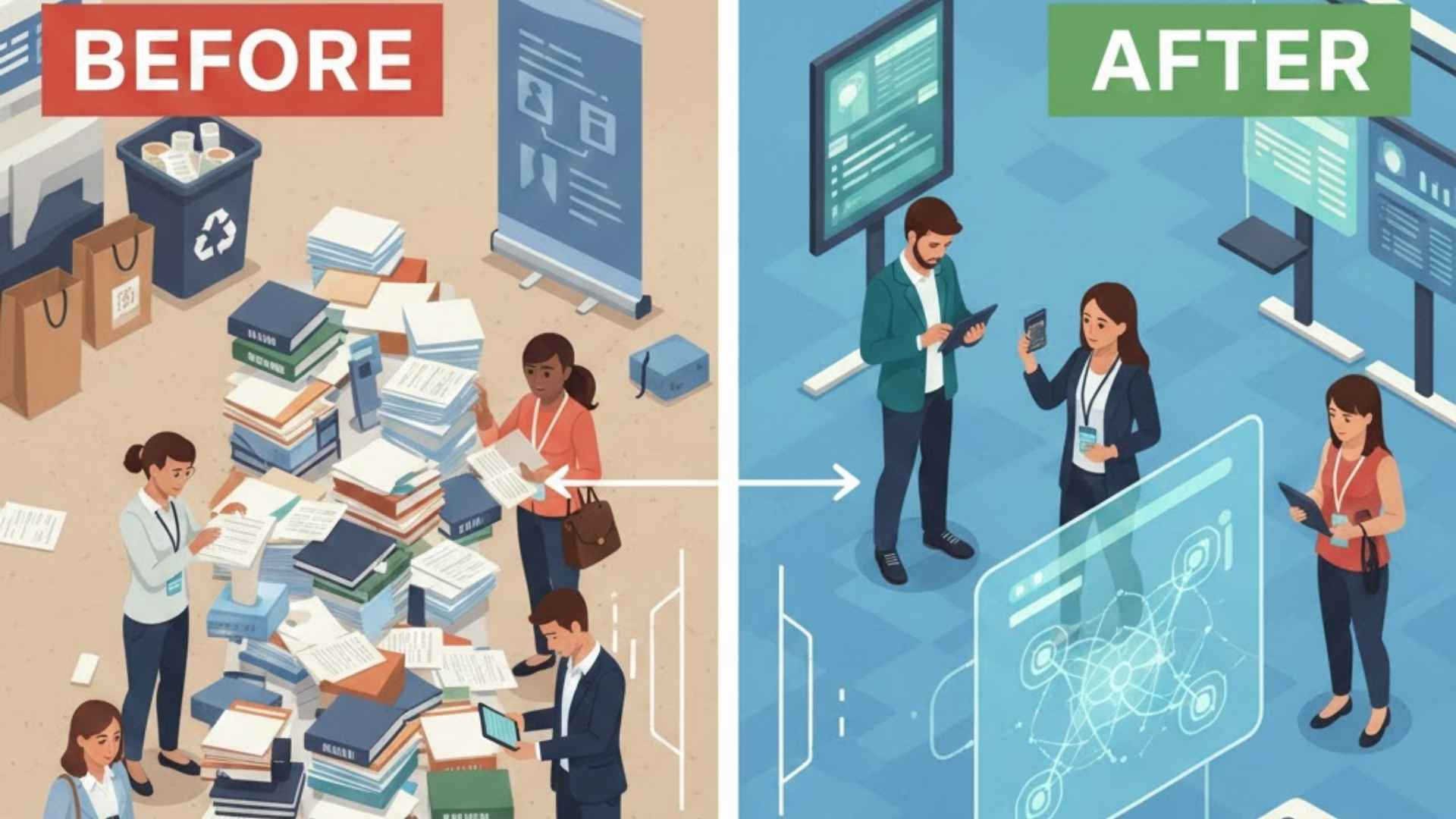 Những Thay đổi Rõ Rệt Khi áp Dụng Tổ Chức Sự Kiện Không Giấy