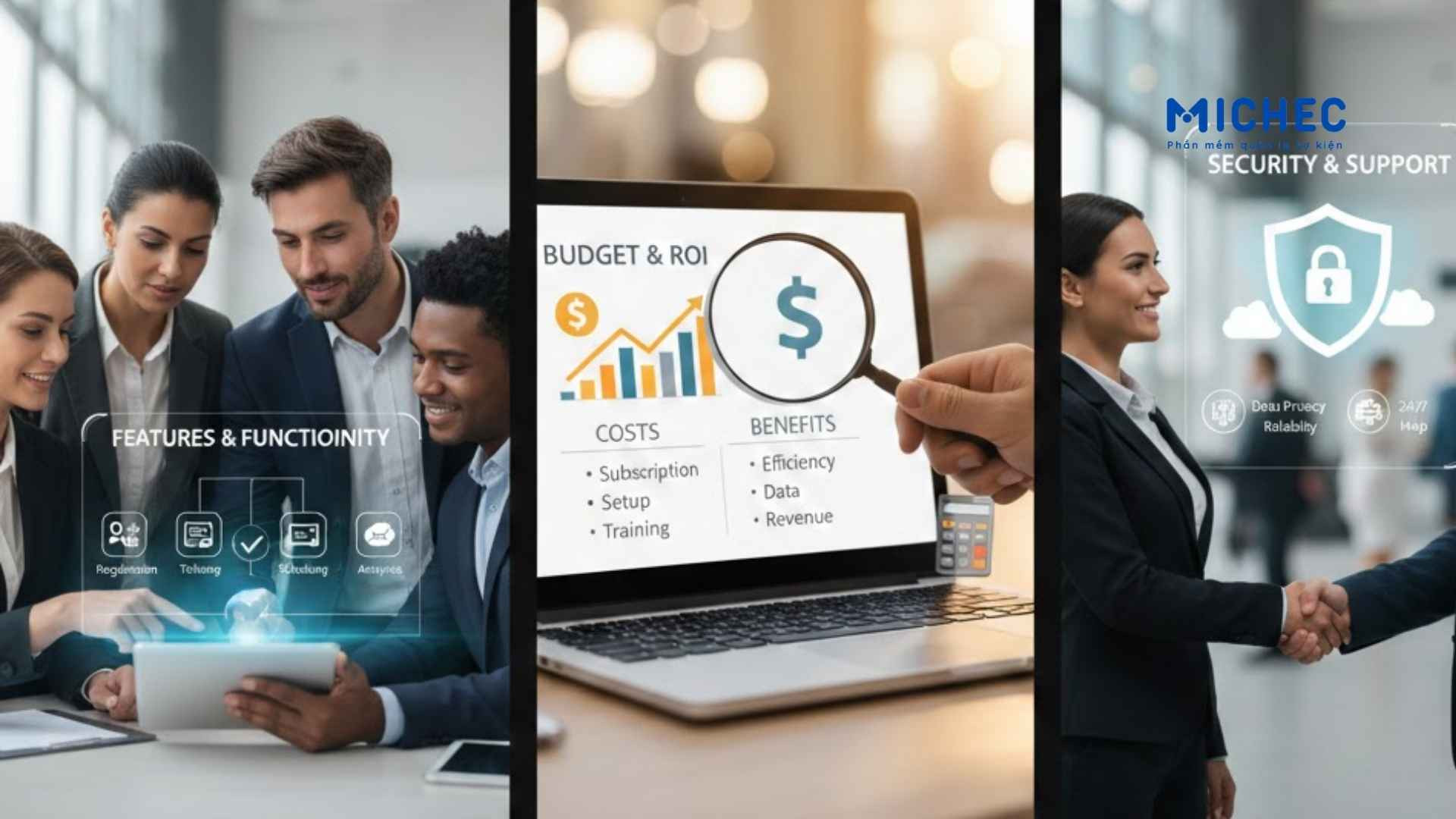 Những Tiêu Chí Quan Trọng Khi Lựa Chọn Phần Mềm Sự Kiện