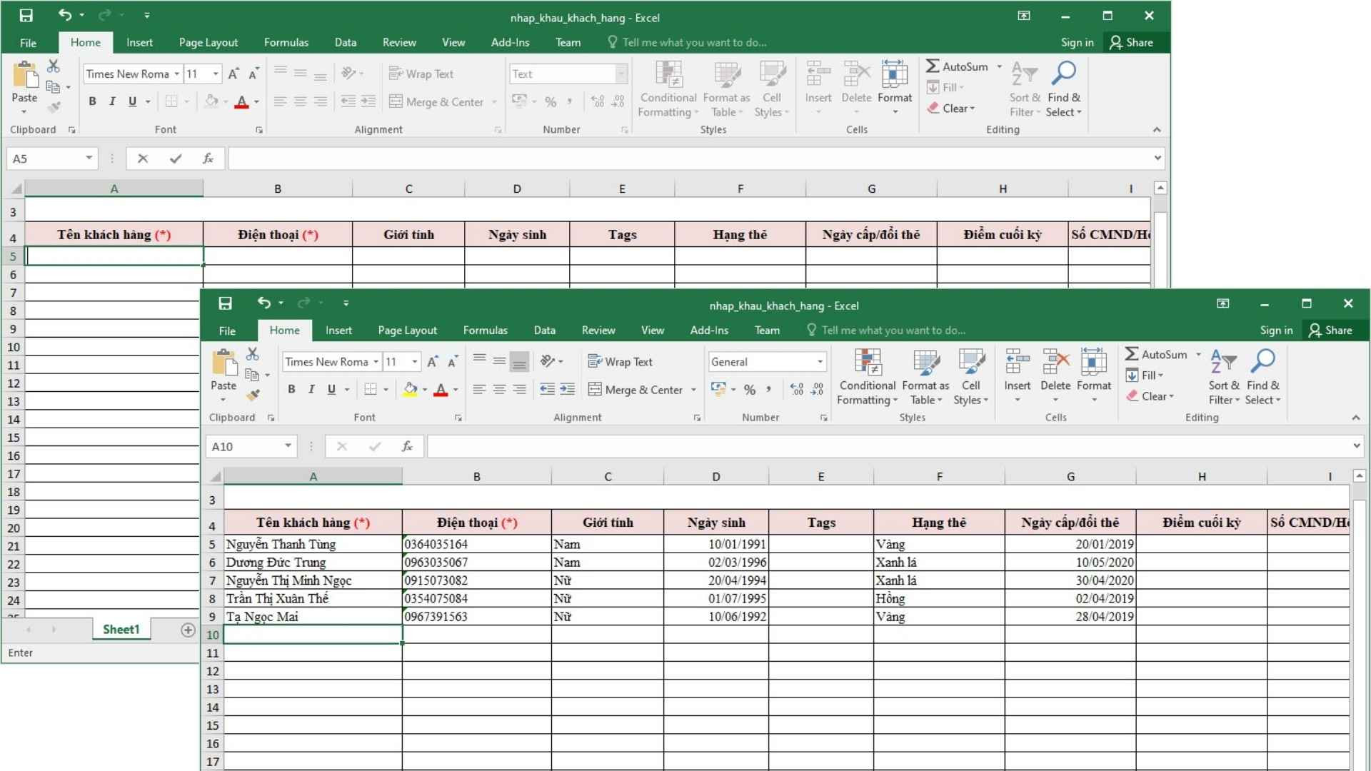 Phần Mềm Check In Bằng Danh Sách (excel Web)