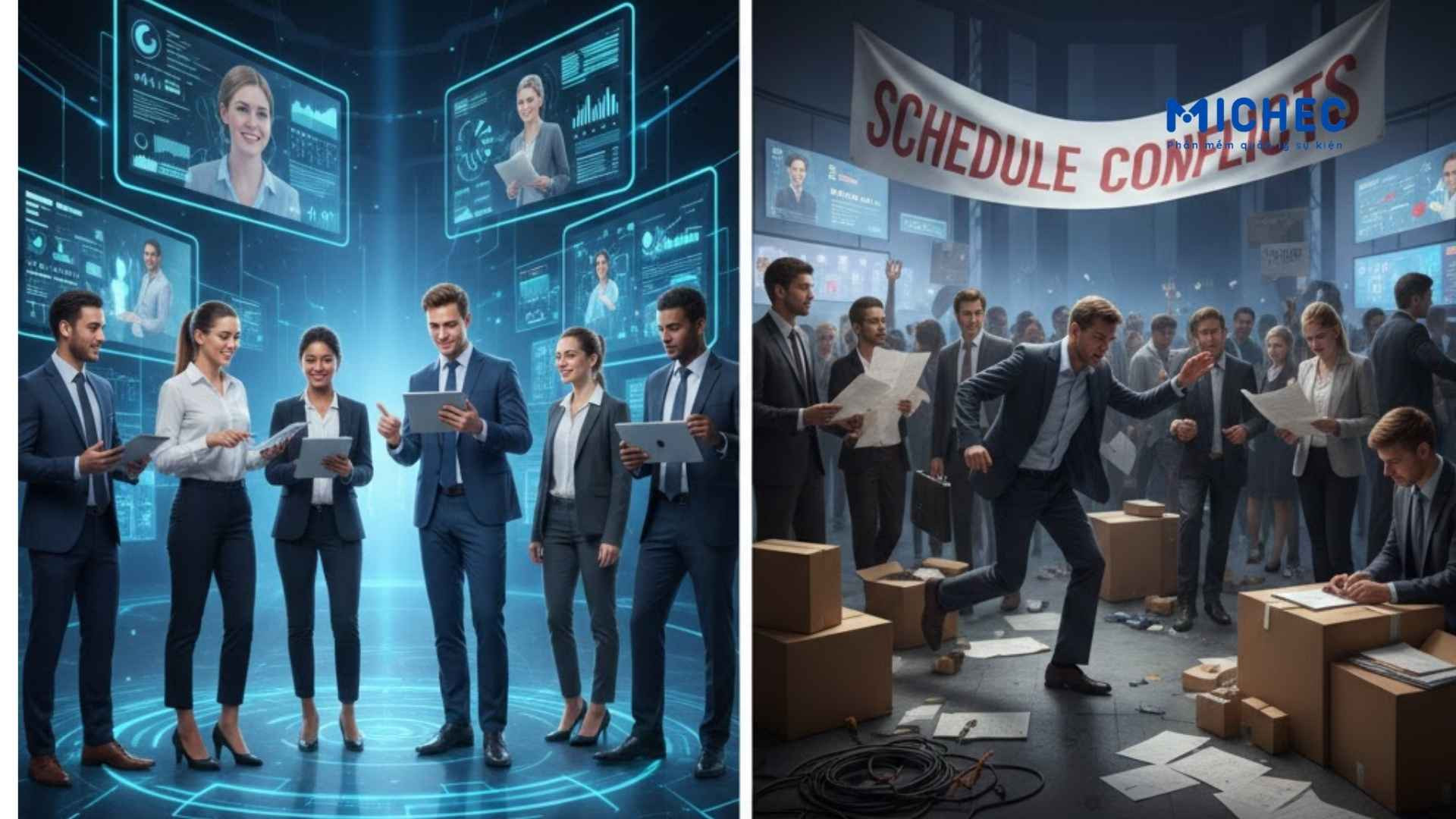 So Sánh Michec Với Cách Tổ Chức Sự Kiện Truyền Thống