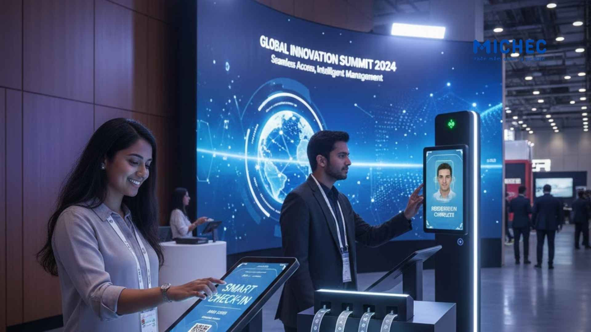 Ứng Dụng Công Nghệ ông Nghệ Quản Lý đăng Ký & Check In Thông Minh