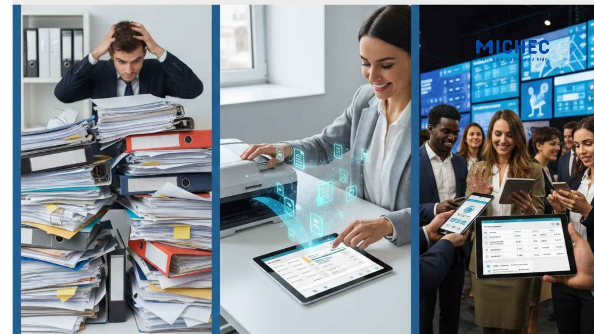 Ưu điểm 3 Số Hóa Toàn Bộ Tài Liệu Và Quy Trình Sự Kiện