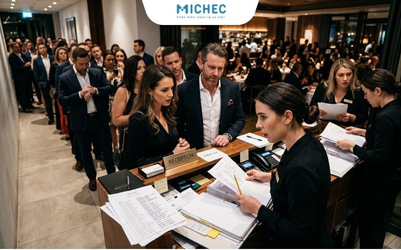 Những Thách Thức Khi Quản Lý Danh Sách Khách Mời Theo Cách Truyền Thống