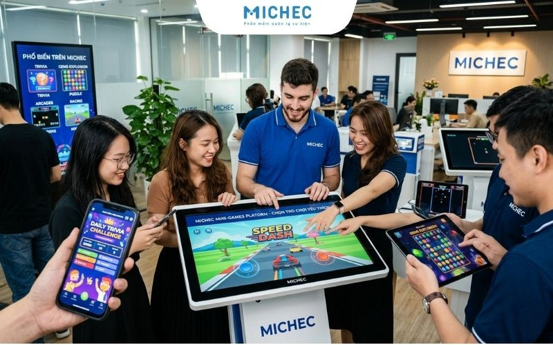 Các Loại Hình Mini Game Phổ Biến Tích Hợp Trên Nền Tảng Công Nghệ Michec