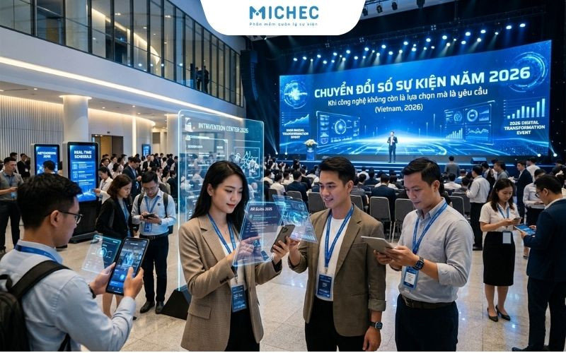 Chuyển đổi Số Sự Kiện Năm 2026 Khi Công Nghệ Không Còn Là Lựa Chọn Mà Là Yêu Cầu