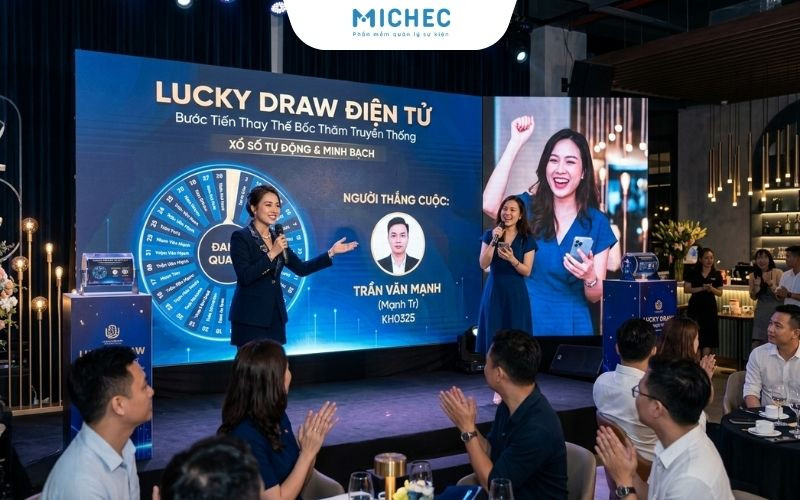 Lucky Draw Điện Tử: Bước Tiến Thay Thế Bốc Thăm Truyền Thống