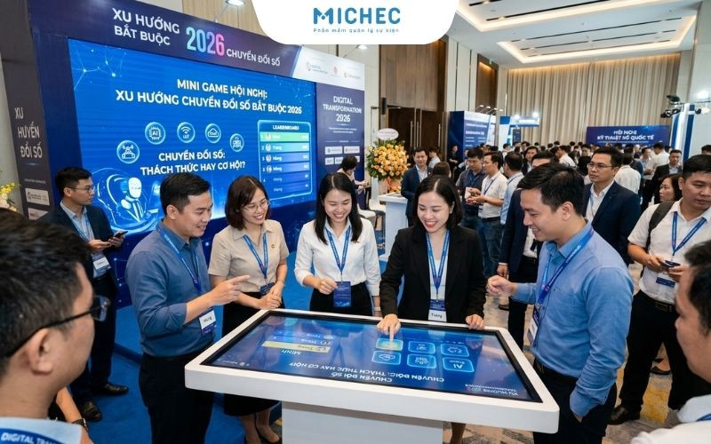 Mini Game Hội Nghị: Xu Hướng Chuyển Đổi Số Bắt Buộc 2026