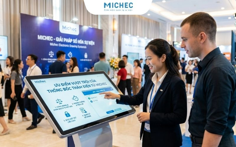 Ưu điểm Vượt Trội Của Hệ Thống Bốc Thăm điện Tử Michec