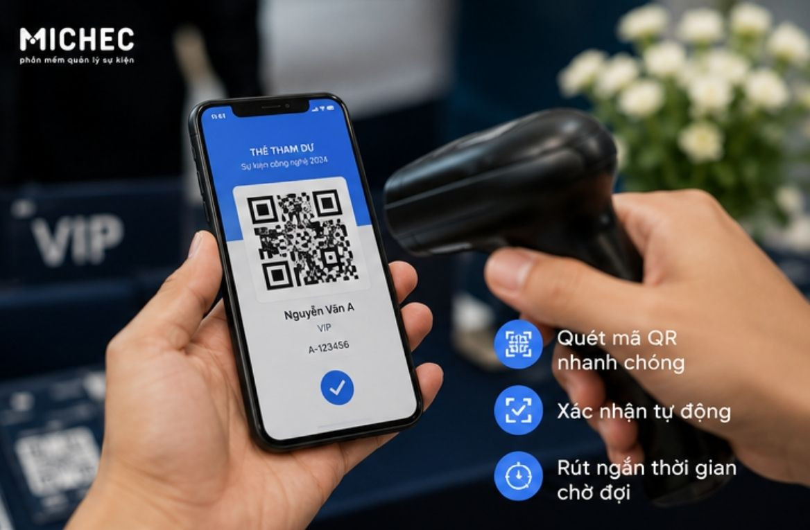 Giải Pháp Công Nghệ Michec Thay đổi Cách Vận Hành Sự Kiện