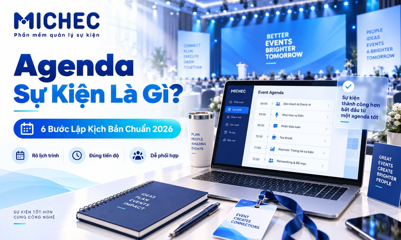 Agenda Sự Kiện Là Gì? 6 Bước Lập Kịch Bản Chuẩn 2026