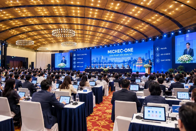 Tổ Chức Sự Kiện Tại Hà Nội Cùng Ứng Dụng MICHEC-ONE
