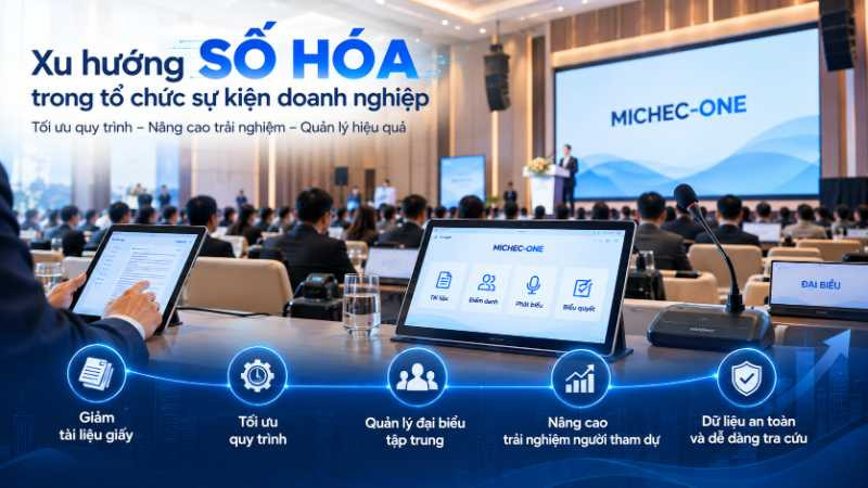 Ứng Dụng MICHEC-ONE Trong Tổ Chức Sự Kiện Doanh Nghiệp